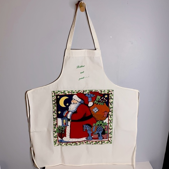 APRON CHRISTMAS (NEW HANDMADE) - Picture 1 of 4